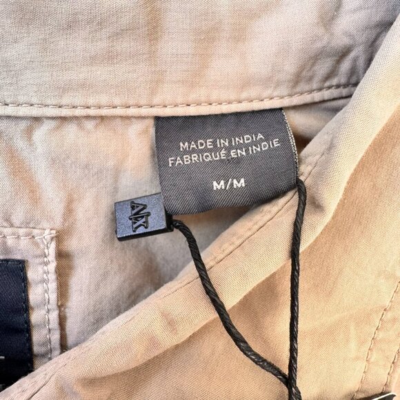 NWT Armani Exchange Button-Up Long Sleeve Shirt - Picture 8 of 13